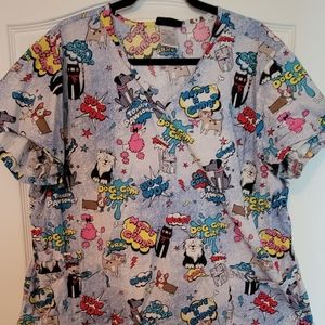 3X Women's Scrub Top